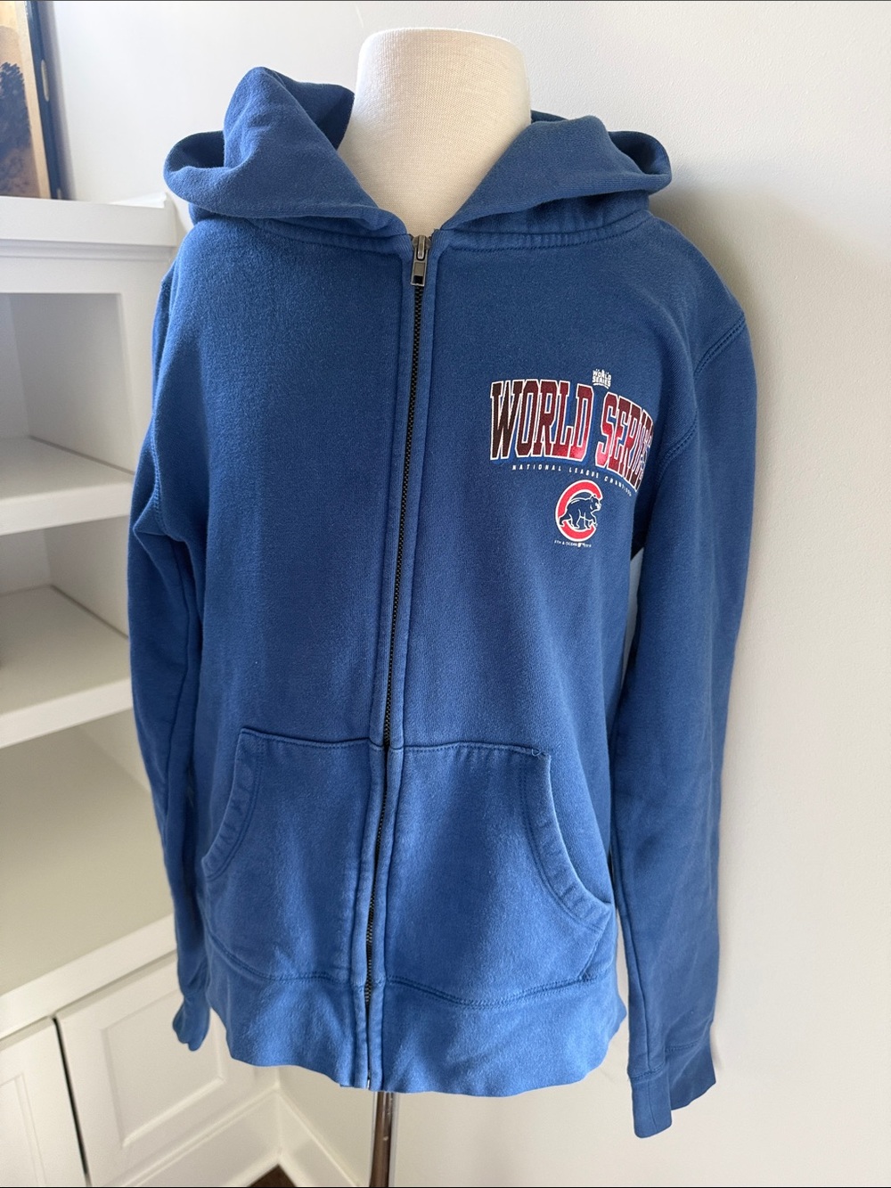 Rare  Chicago Cubs 2016 World Series Champions Full-Zip Hoodie. Collectors item